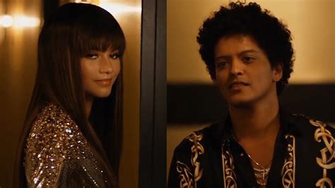 zendaya in Bruno Mars video